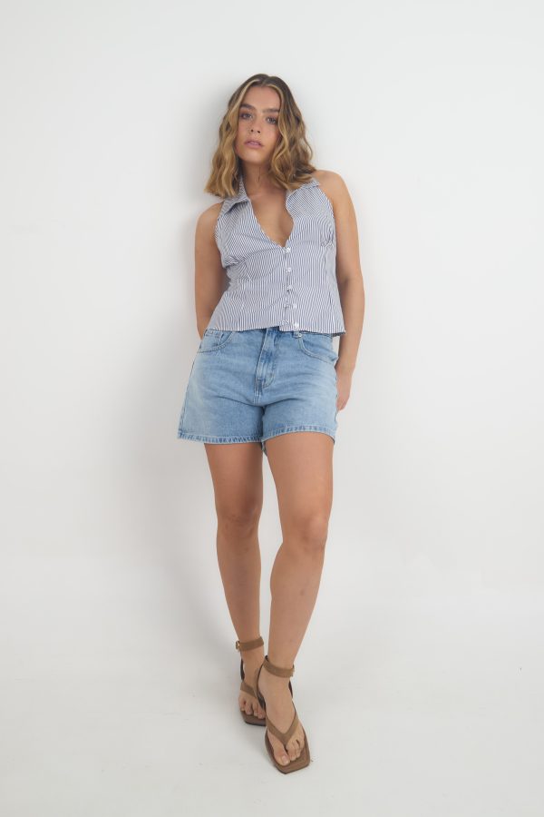 Alternative view of Short EMMA Atlantic Blue