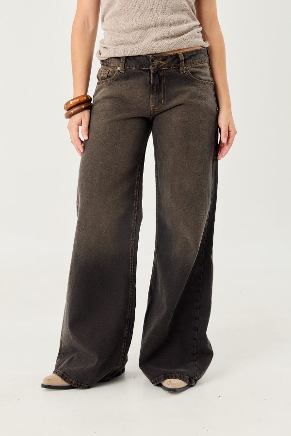 Wide Leg VENUS Black Brown