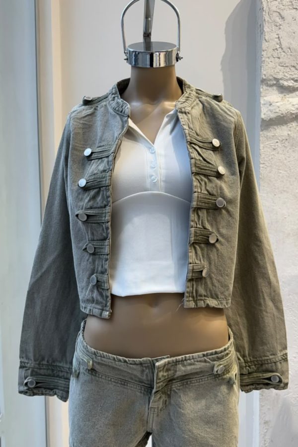 Chaqueta ANTONIETA Green Moss