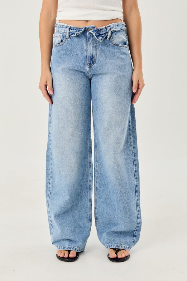 Wide Leg METZ Ocean Blue