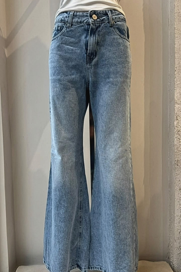 Wide Leg OSAKA Snow Blue