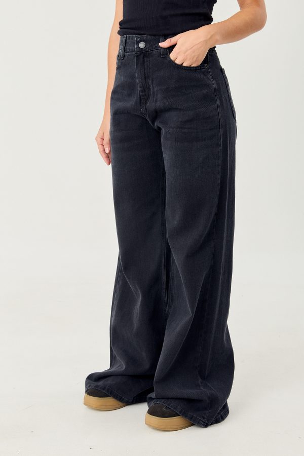 Alternative view of Wide Leg OSAKA Jet Black