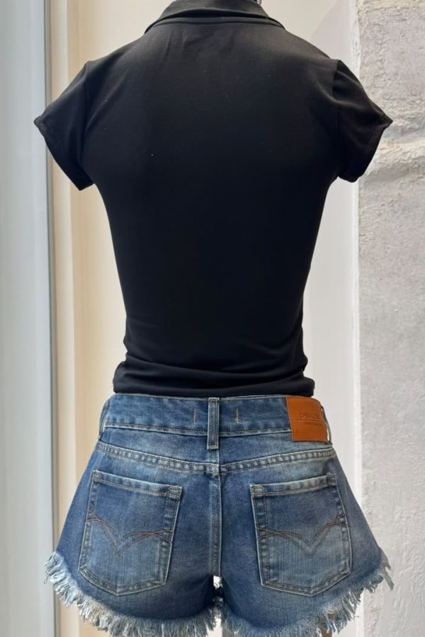 Alternative view of Short BRITNEY Sand Blue