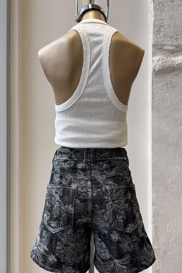 Alternative view of Short Longline ROXY Blossom Black